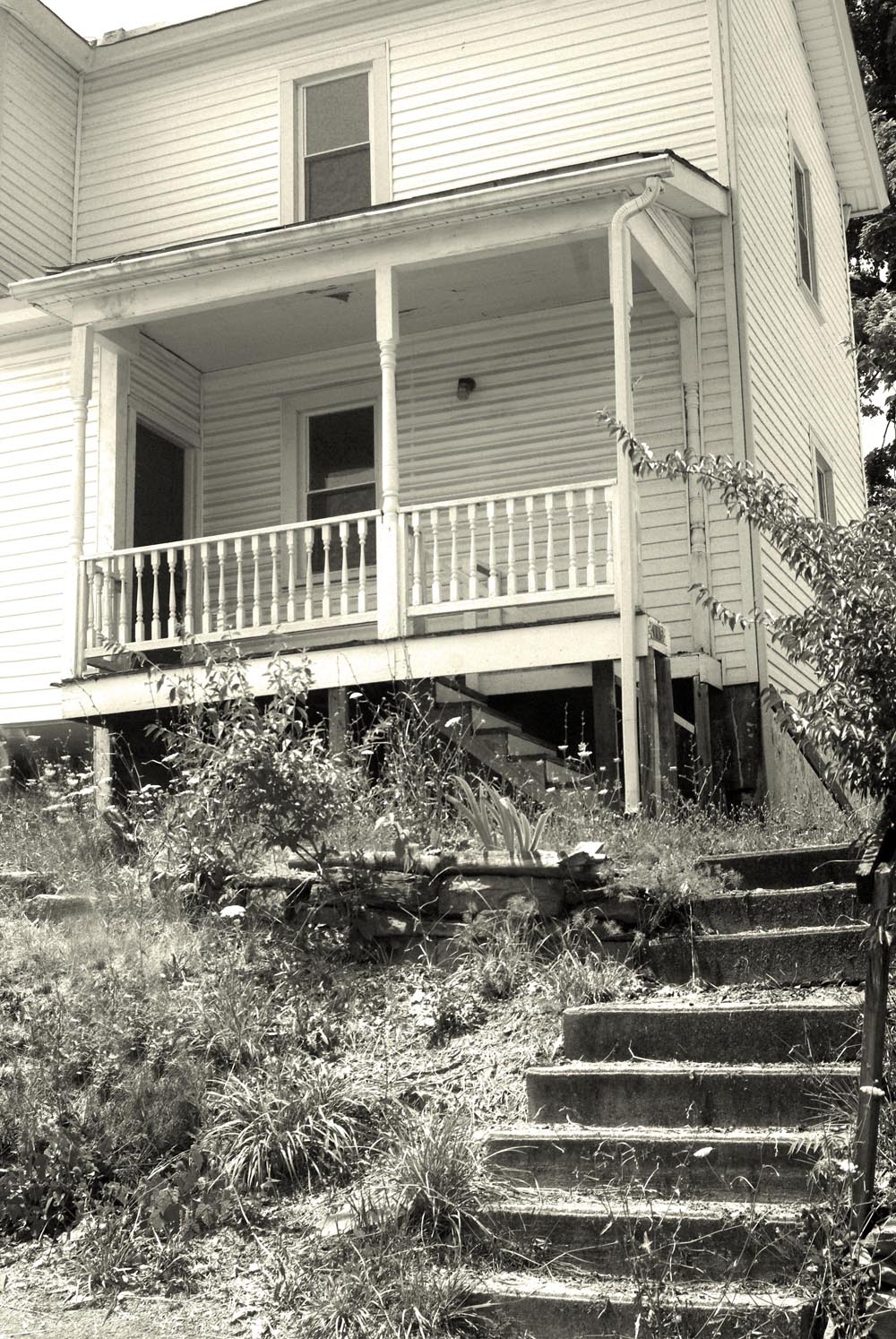abandoned house