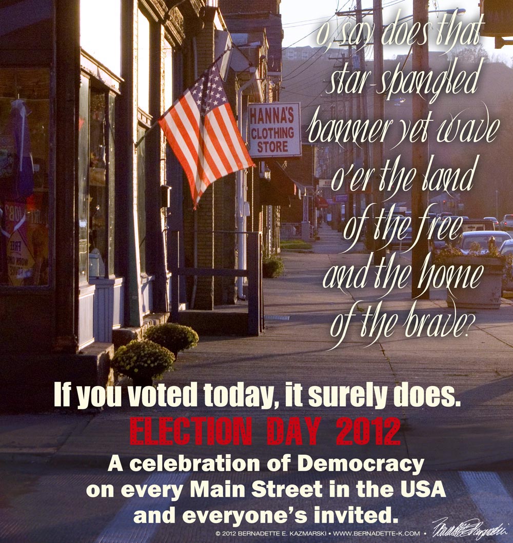 MAIN STREET ON ELECTION DAY