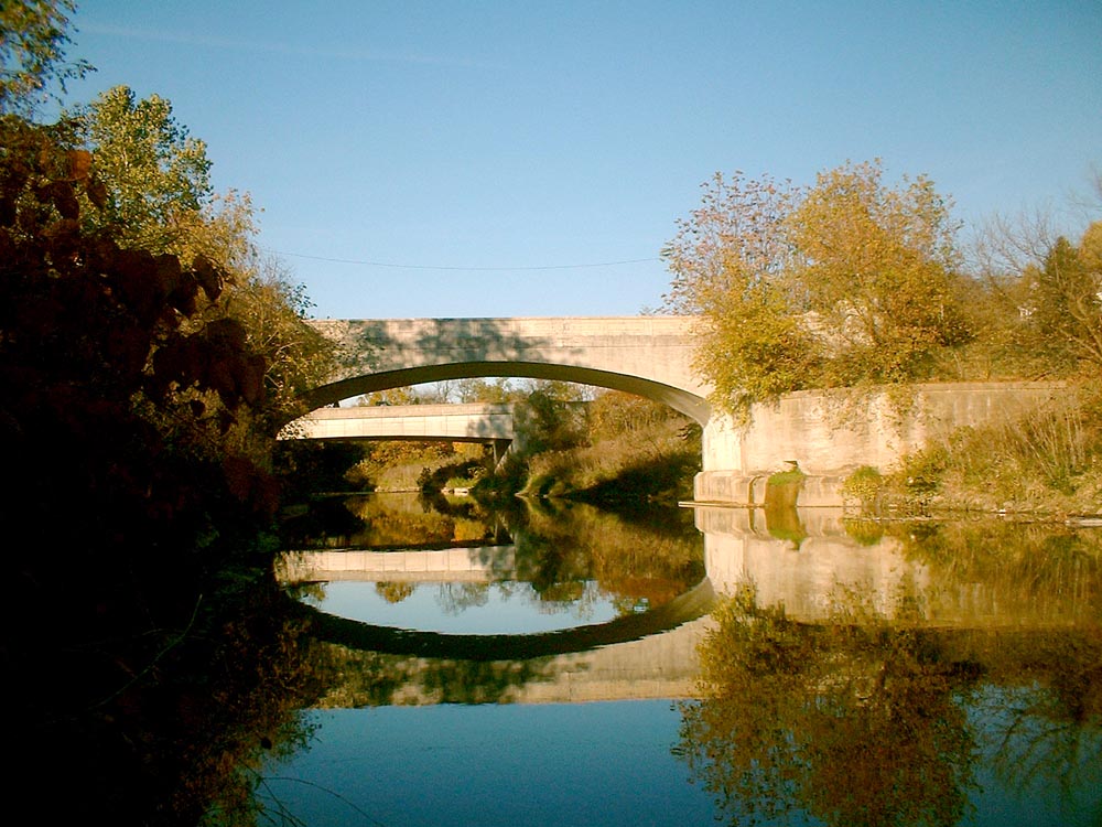 reflected bridge