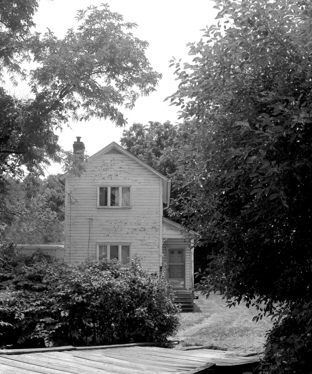 house on a creek