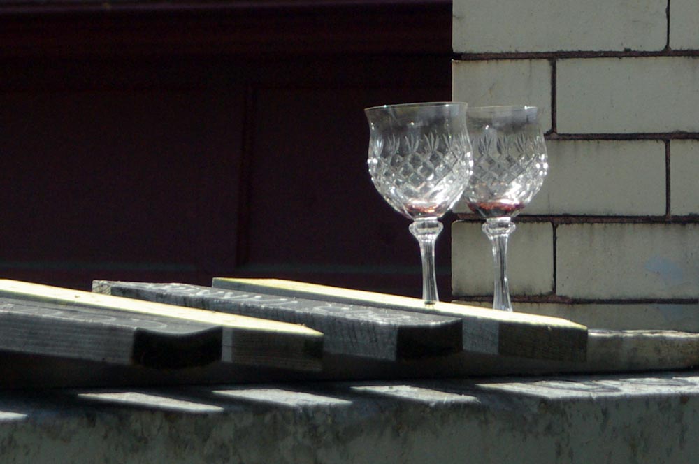 wine glasses