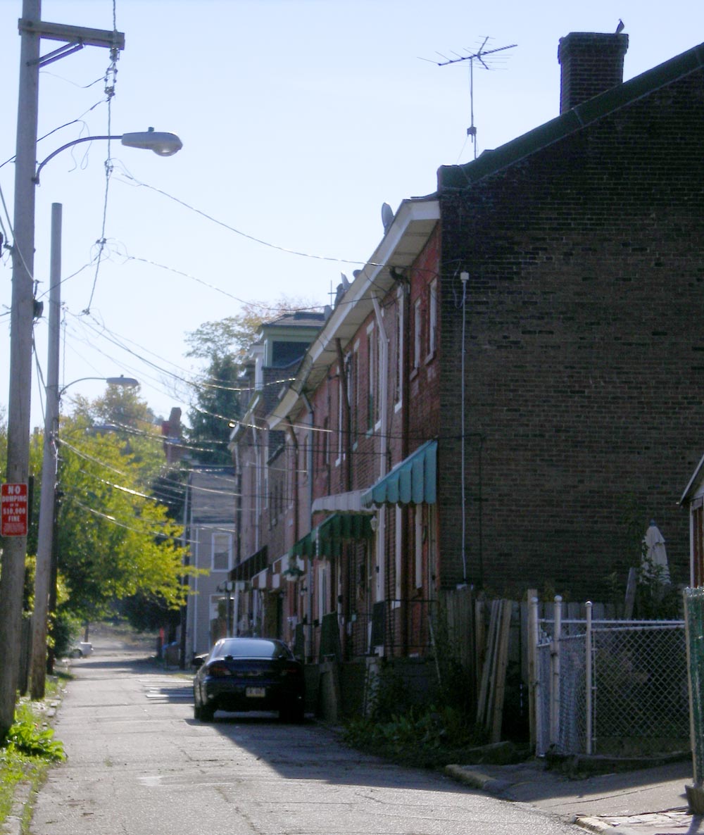 row of row houses
