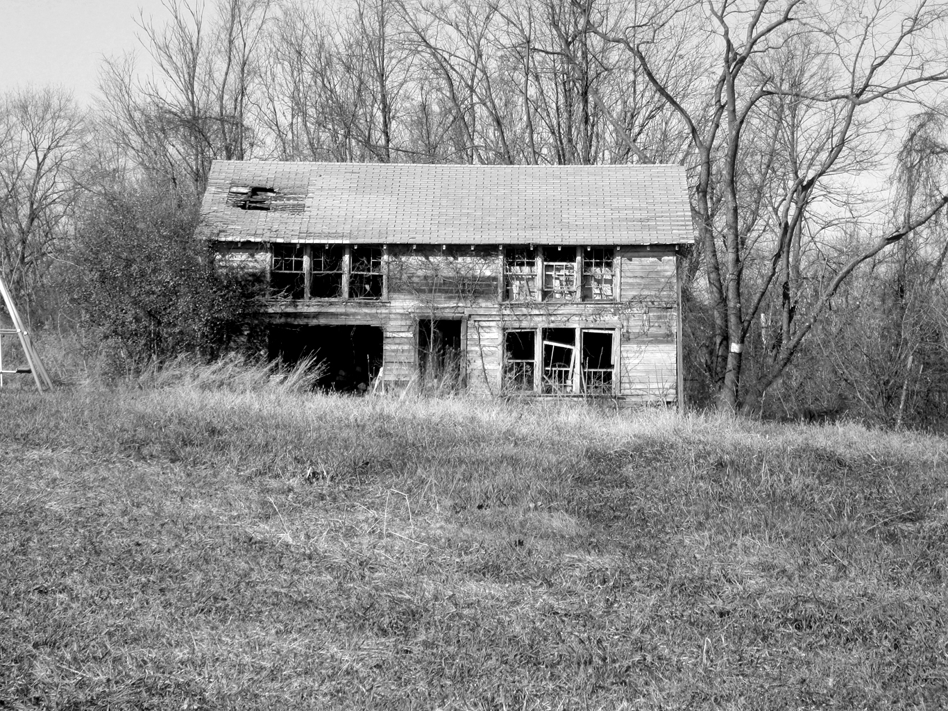 abandoned house