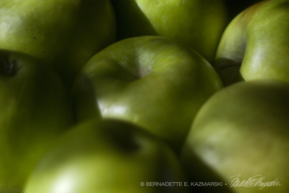 green apples