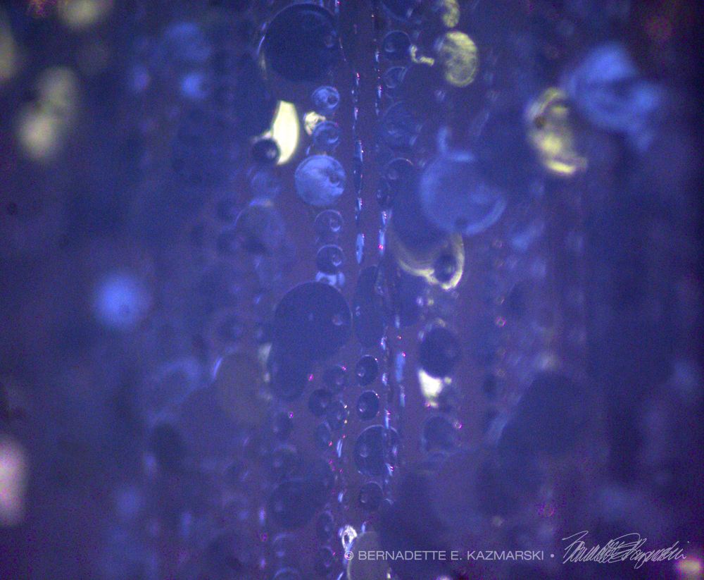 beads in a window