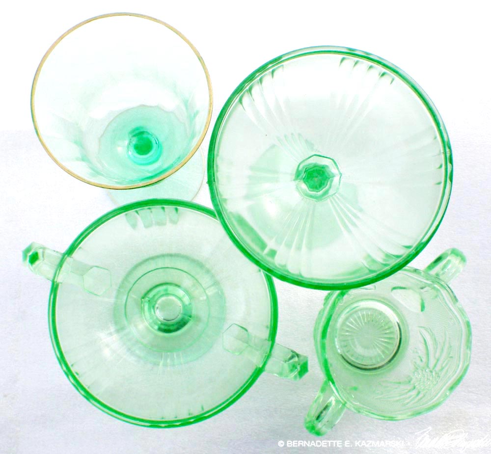 green glass